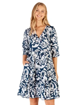 Laiken Dress - White - LL13