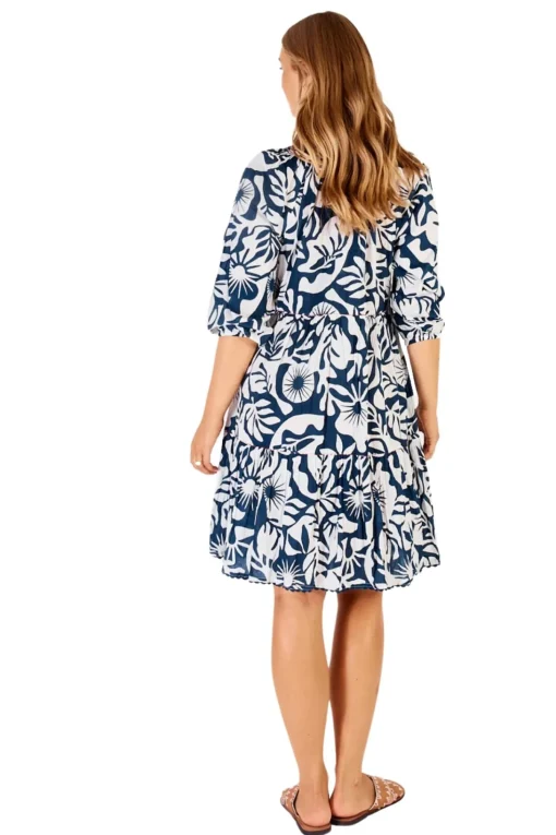 Laiken Dress - White - LL13
