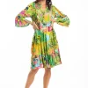 Lani Dress Frill 3/4 Sleeve - EP6