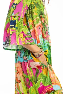 Lani Dress Frill 3/4 Sleeve - EP6