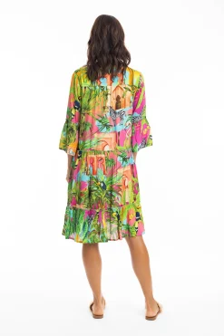 Lani Dress Frill 3/4 Sleeve - EP6