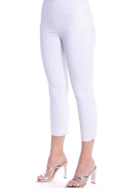 Lina 7/8 Pull on Pant - White - CL1