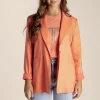 Linen Blazer - Mango - TT10