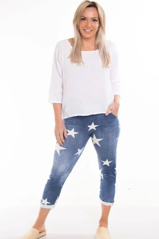 Lipari Star Pants - Star Denim - IC23