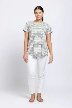 Lou Lou Star Skinny Jean - White -F3