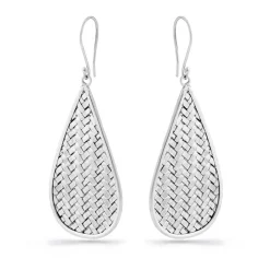 Lovina Silver Earrings - Silver - NS3