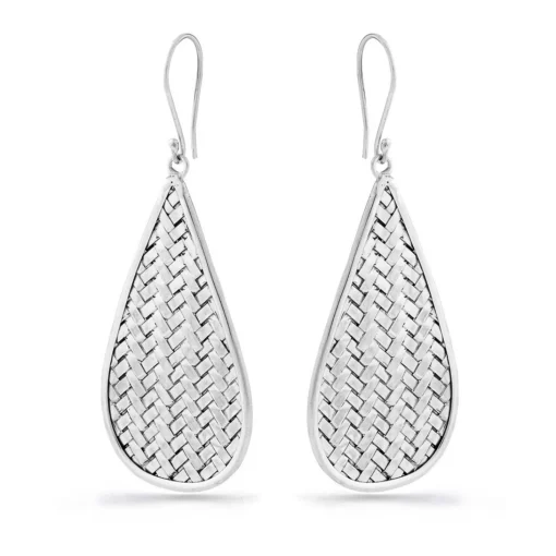 Lovina Silver Earrings - Silver - NS3