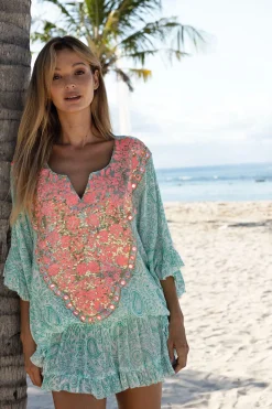 Lula Dress - Aqua - M3