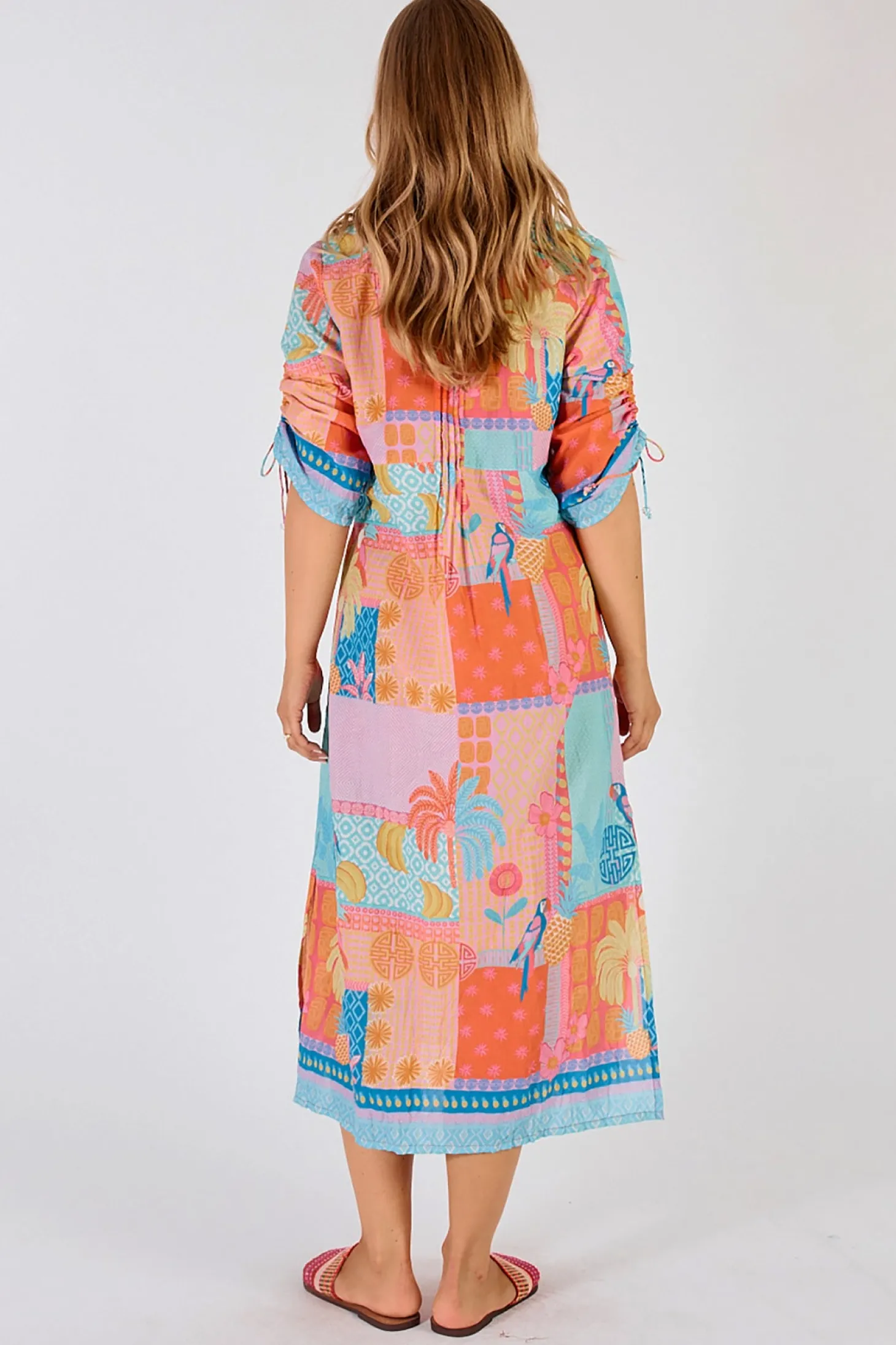 Luna Midi Dress - Candy - LL11