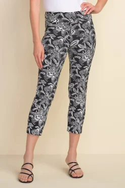 Lydia Floral Crop Pants