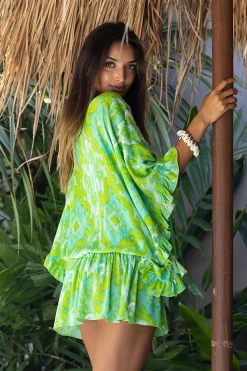 Mavis Dress - Green Acqua - M31