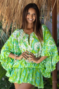 Mavis Dress - Green Acqua - M31