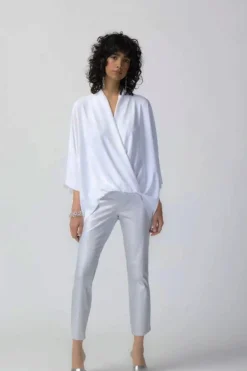 Metallic Animal Pant - Silver - JR38