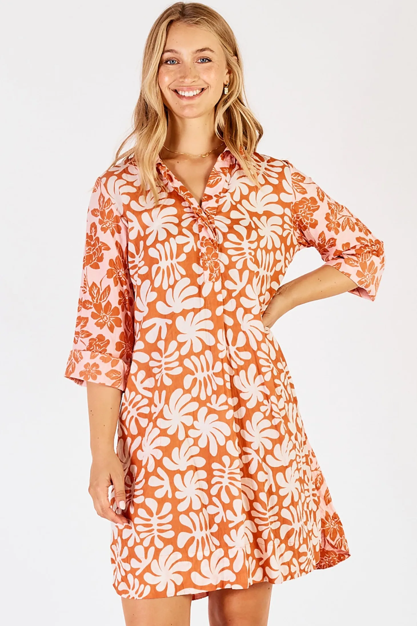 Mia Shirtmaker - Apricot - LL8