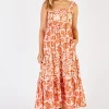 Mia Sundress - Apricot - LL18