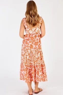 Mia Sundress - Apricot - LL18