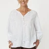 Mila Lace Top - White - GS7