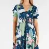 Mitzuki Dress - Navy - LL42