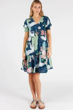 Mitzuki Dress - Navy - LL42