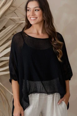 Modena Top - Black - IC29
