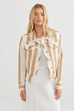 Monza Jacket - Fez Stripe - TS1