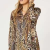 Morocco Print Shirt - Animal - HV30