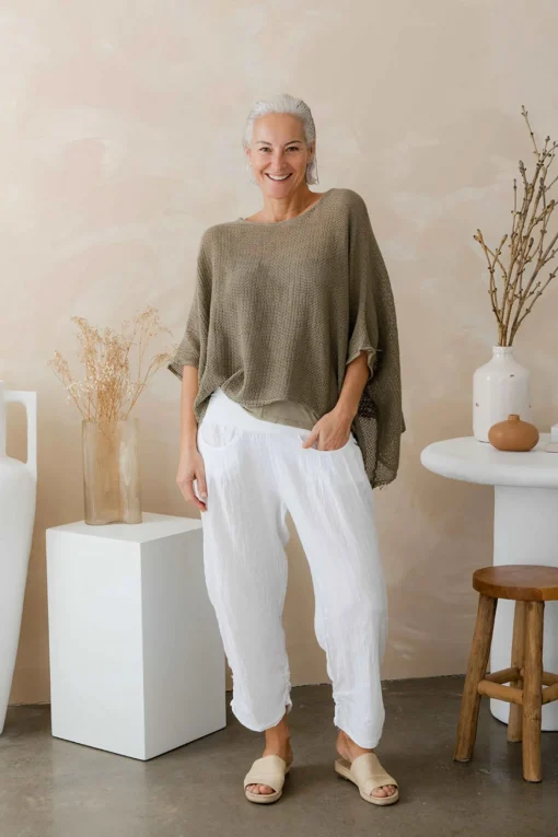 Murano Pant - White - IC56
