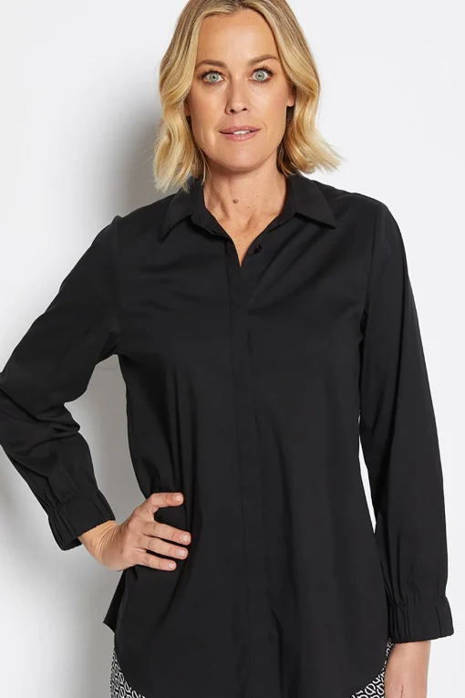 Natalie Shirt - Black - PH21