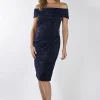 Navy Quartez Dress | FL68