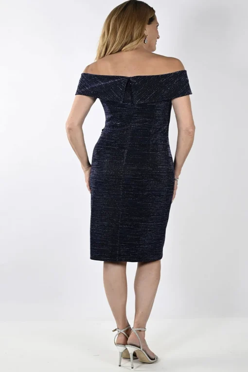 Navy Quartez Dress | FL68