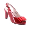 NEXUS Sling Back Patent Leather Shoe - Red
