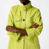 Novelty Boxy Jacket - Key Lime - JR39