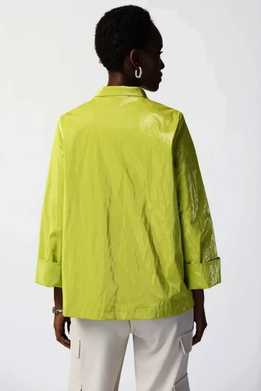 Novelty Boxy Jacket - Key Lime - JR39