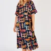 Olivia Midi - Navy - LL1