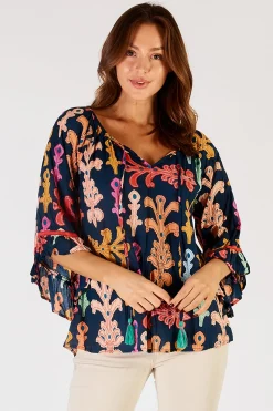 Olivia Top - Navy - LL3