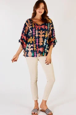 Olivia Top - Navy - LL3