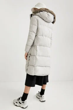 Padded Long Jacket | D36