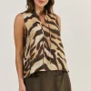 Paityn Sleeveless Top - Wildcat - OJ25
