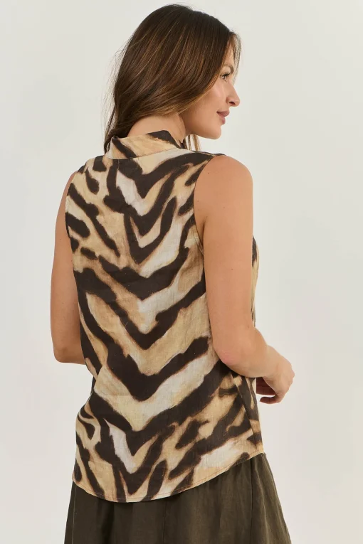 Paityn Sleeveless Top - Wildcat - OJ25