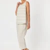 Patio Stripe Tank - Natural - GS12