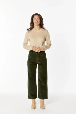 Penrith Corduroy Pant - Olive - NLJ32
