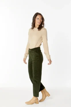 Penrith Corduroy Pant - Olive - NLJ32