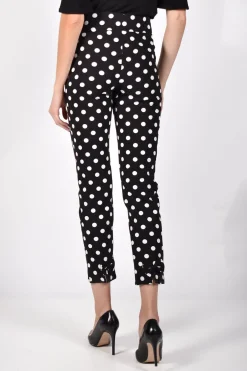 Polka Dot Print Pants | FL8
