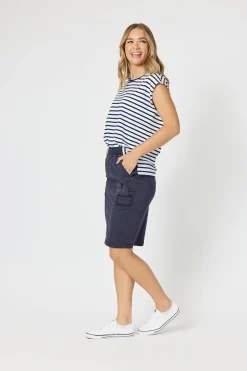 Portia Denim Skirt - Navy - TZ3
