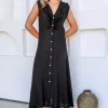 Pranzo Dress - Black - FA32