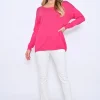 Presley Beaded Knit - Hot Pink- CC6