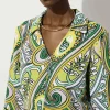 Printed Top -Vanilla Multi - JR8