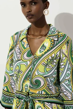 Printed Top -Vanilla Multi - JR8