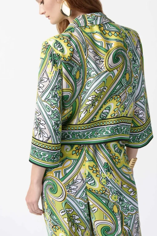 Printed Top -Vanilla Multi - JR8