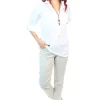 Pull On 7/8 Jean - Beige - CL5